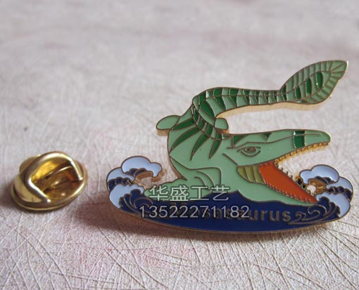 鱼恐龙徽章